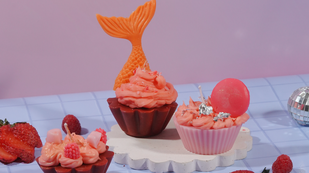 Cupcake Candle